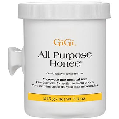 GiGi All Purpose Honee Wax Microwave Formula 8 oz ( Microwavable Soft Wax )