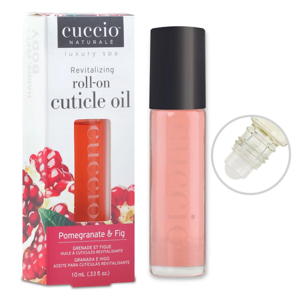 Cuccio Pomegranate & Fig Revitalizing Roll On 10ml Cuticle Care Nail Treatment Nail Care Cuticle Treatment Nail Oil