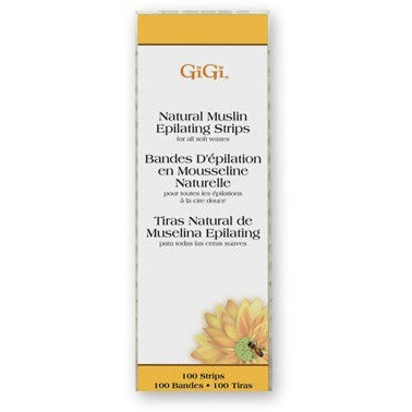 GiGi Small Natural Muslin Epilating Strips 1.7