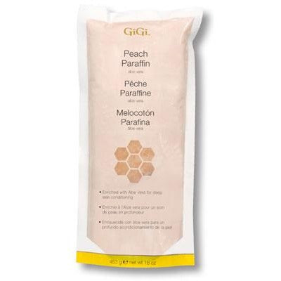 GiGi Peach Paraffin 1 lb ( Paraffin Wax For Hands And Legs )