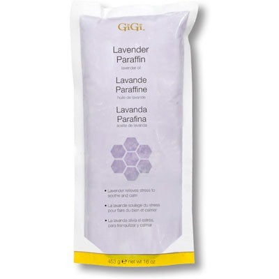 GiGi Lavender Paraffin 1 lb ( Paraffin Wax For Hands And Legs )