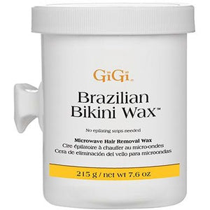 GiGi Brazilian Bikini Wax Microwave Formula 8 oz ( Microwavable Hard Wax )