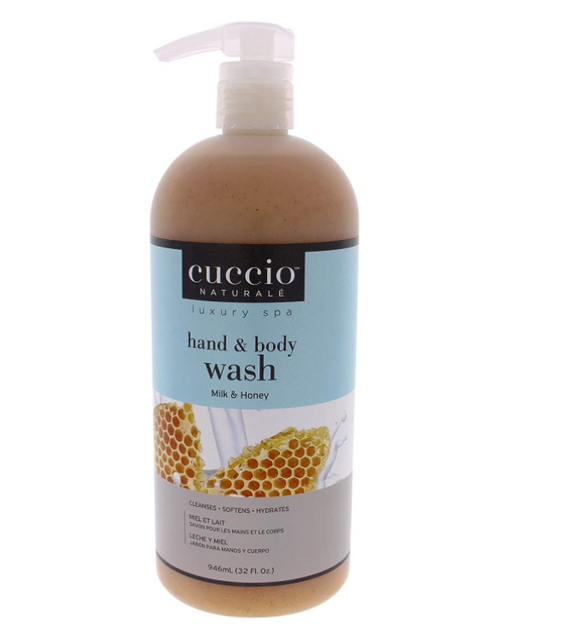Cuccio Milk & Honey Hydrating Body Butter Wash 32 oz ( Body Wash )