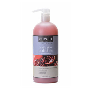 Cuccio Pomegranate & Fig Daily Skin Polisher 32 oz ( Hand, Body and Foot Scrub )