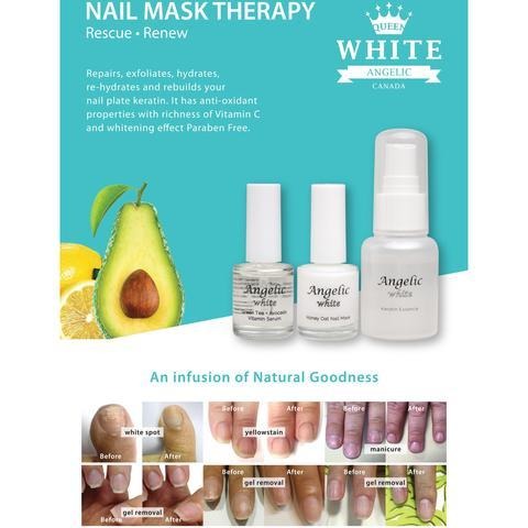 Queen Angelic White Nail Mask Therapy